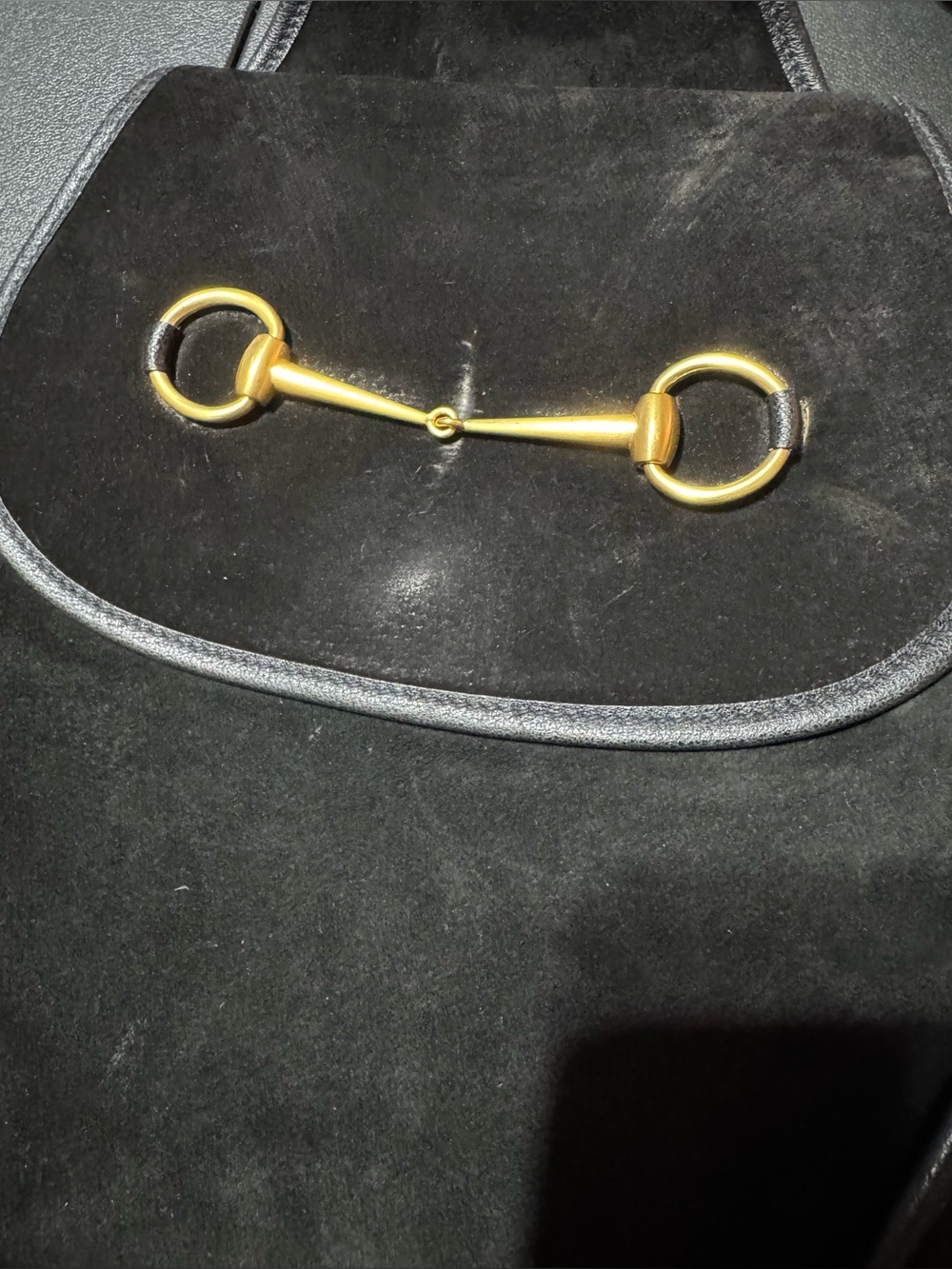 Gucci Horsebit Suede Backpack - Picture 2 of 9